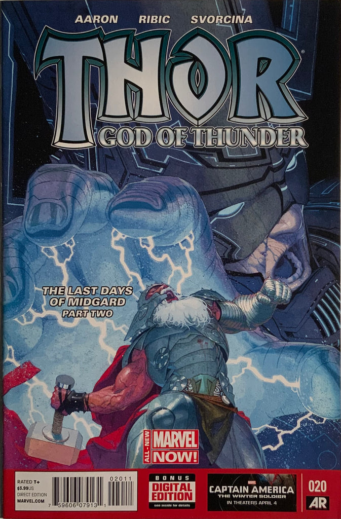 THOR GOD OF THUNDER #19 FIRST FULL APPEARANCE OF OLD GALACTUS