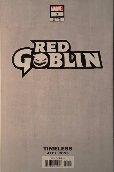 RED GOBLIN # 3 ROSS TIMELESS SANDMAN VARIANT COVER