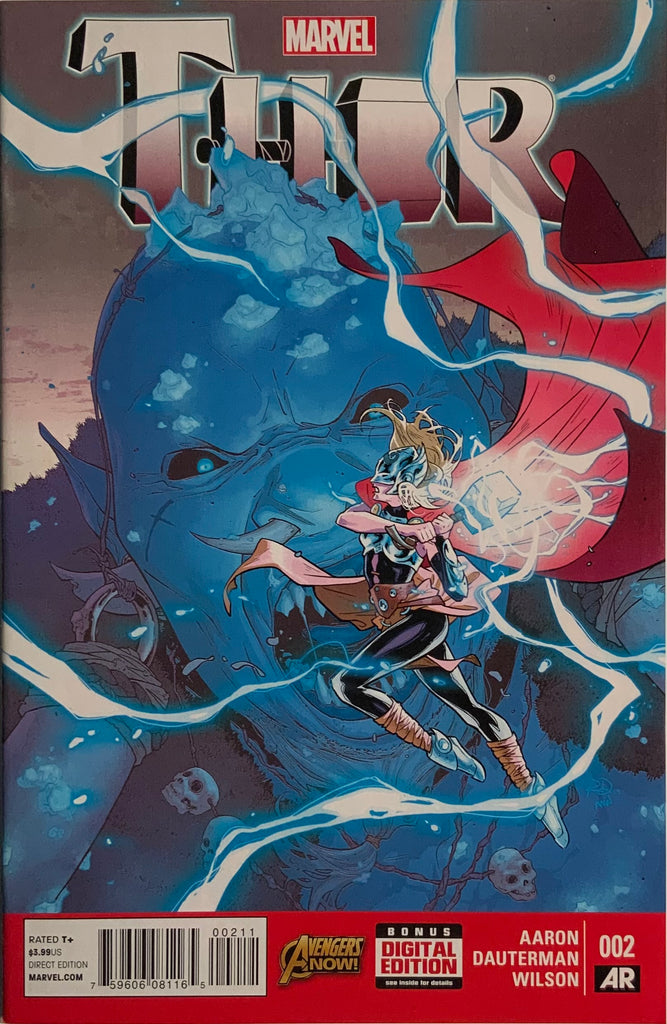 THOR (2014-2015) # 2 FIRST FULL APPEARANCE OF JANE FOSTER AS THOR