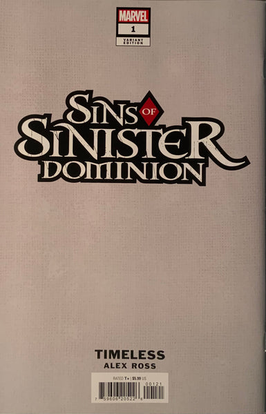 SINS OF SINISTER DOMINION # 1 ROSS TIMELESS APOCALYPSE VARIANT COVER
