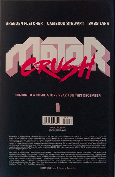 MOTOR CRUSH # 0 ASHCAN EDITION