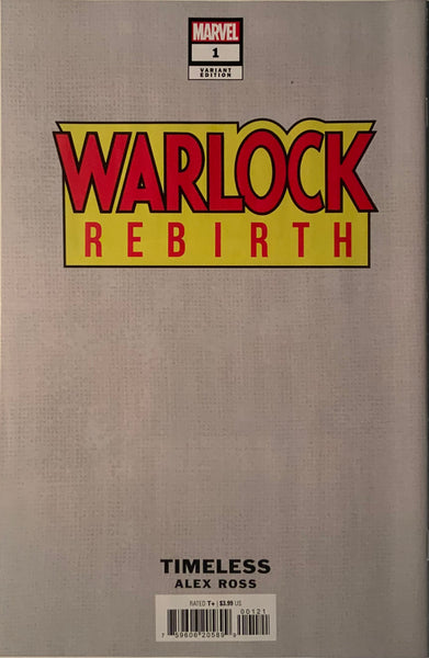 WARLOCK REBIRTH # 1 ROSS TIMELESS THANOS VARIANT COVER