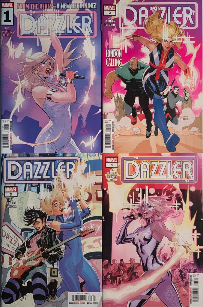 DAZZLER # 1 - 4 SET
