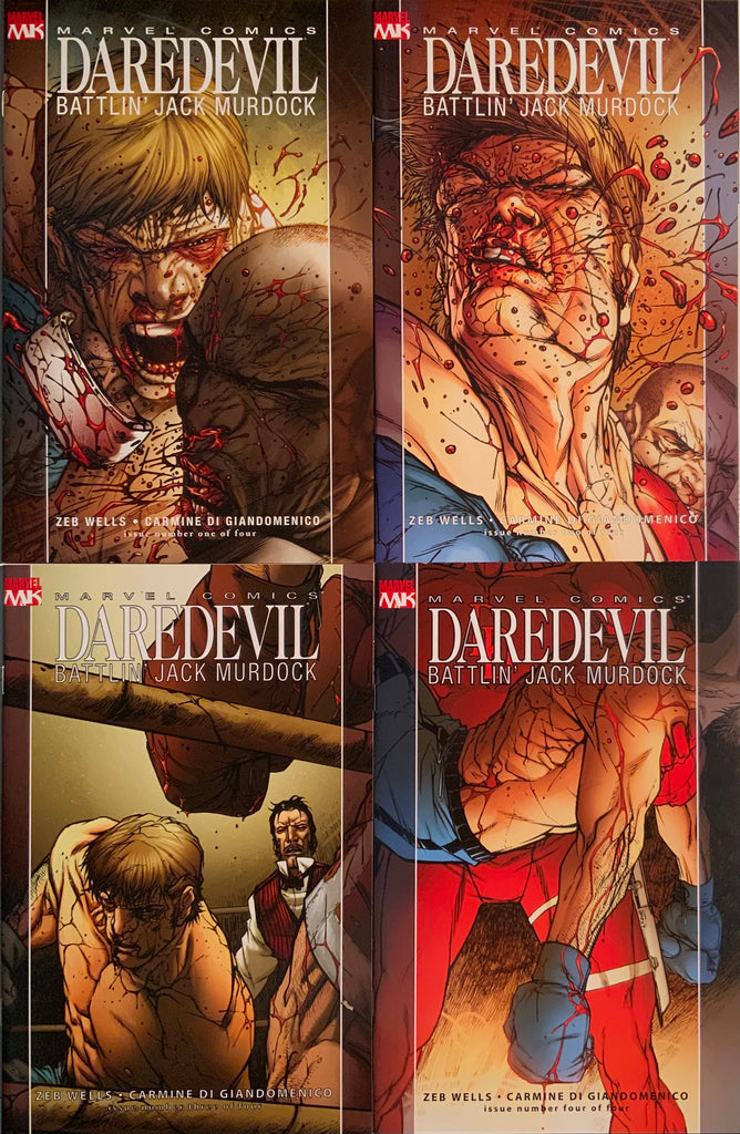 DAREDEVIL BATTLIN’ JACK MURDOCK # 1 - 4 SET