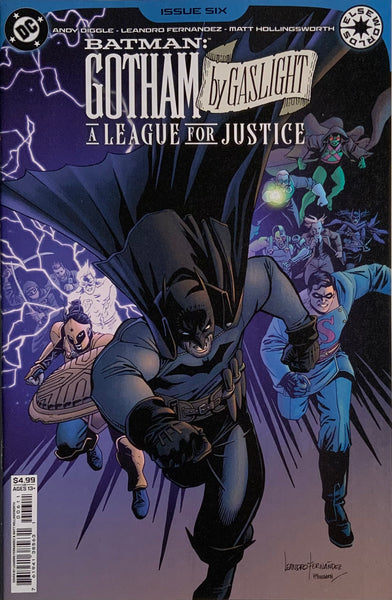 BATMAN : GOTHAM BY GASLIGHT A LEAGUE FOR JUSTICE # 1 - 6 SET