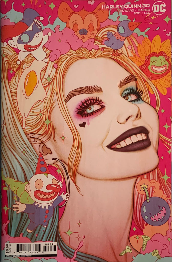 HARLEY QUINN (2021) #30 FRISON VARIANT COVER