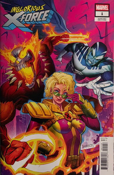 INGLORIOUS X-FORCE # 1 SHAVRIN 1:25 VARIANT COVER