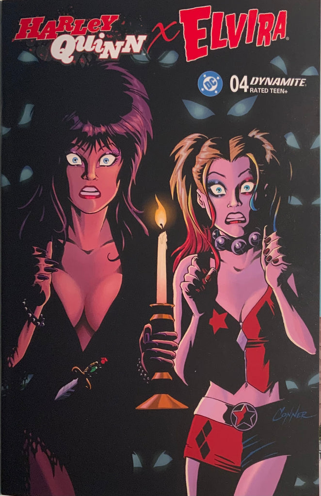HARLEY QUINN X ELVIRA # 4 CONNER 1:10 VARIANT COVER