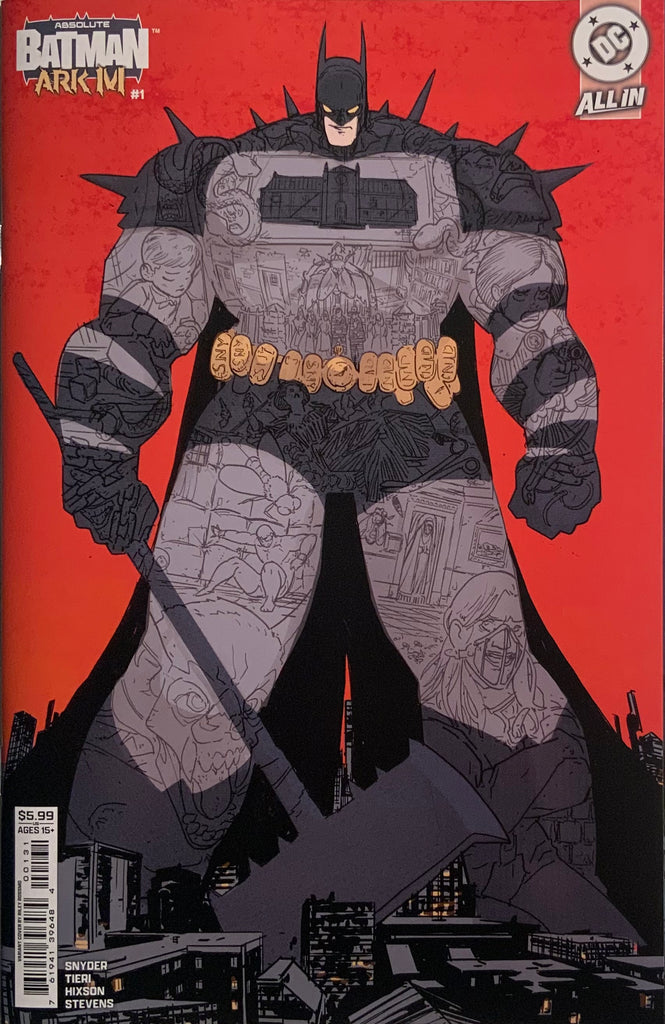 ABSOLUTE BATMAN ARK-M # 1 ROSSMO VARIANT COVER