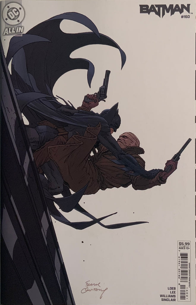 BATMAN (REBIRTH) #160 QUITELY VARIANT COVER