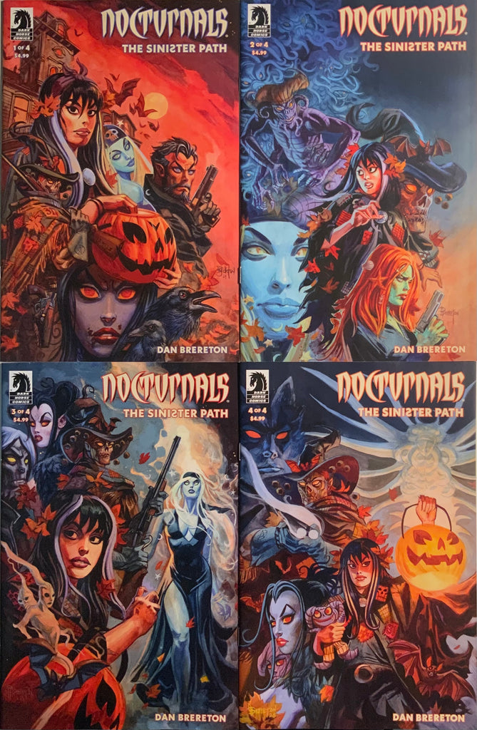 NOCTURNALS : THE SINISTER PATH # 1 - 4 SET
