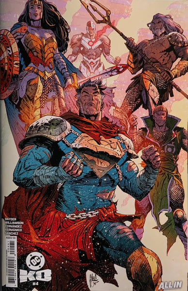 DC K.O. # 4 MARCH 1:25 VARIANT COVER