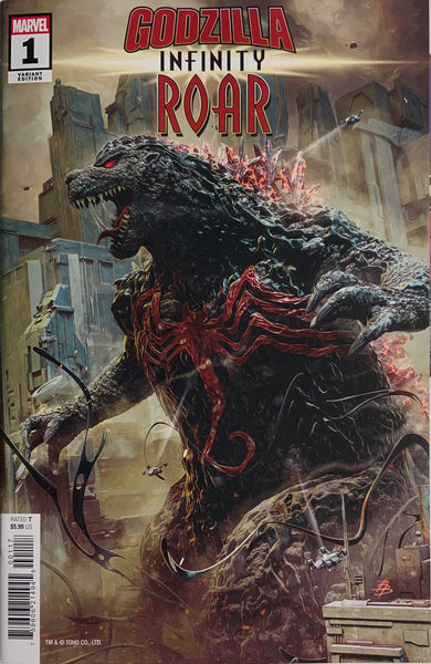 GODZILLA : INFINITY ROAR # 1 BARENDS 1:25 VARIANT COVER