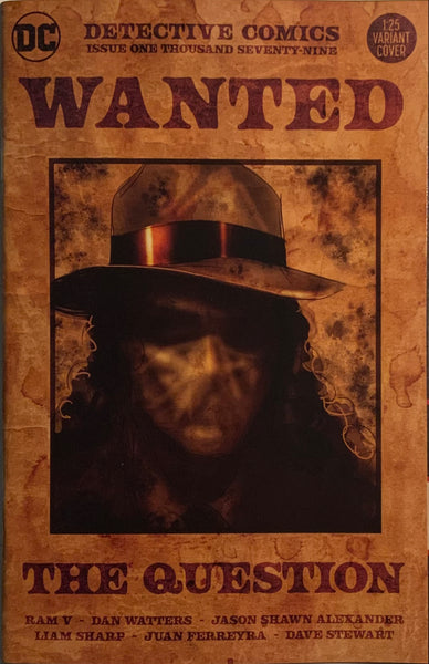 DETECTIVE COMICS #1079 SHARP 1:25 VARIANT COVER