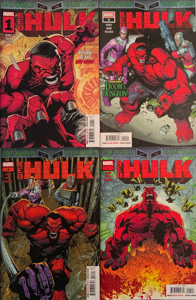 RED HULK # 1 - 10 SET