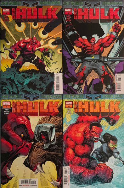 RED HULK # 1 - 10 SET