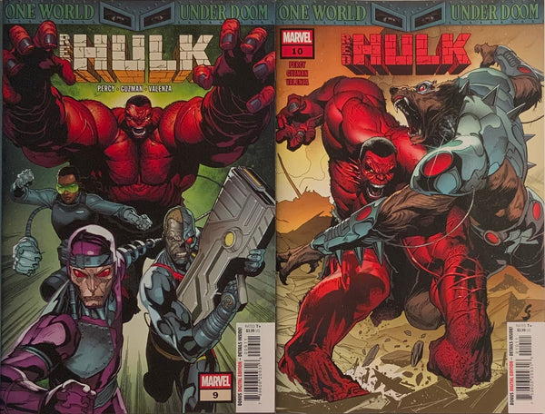 RED HULK # 1 - 10 SET