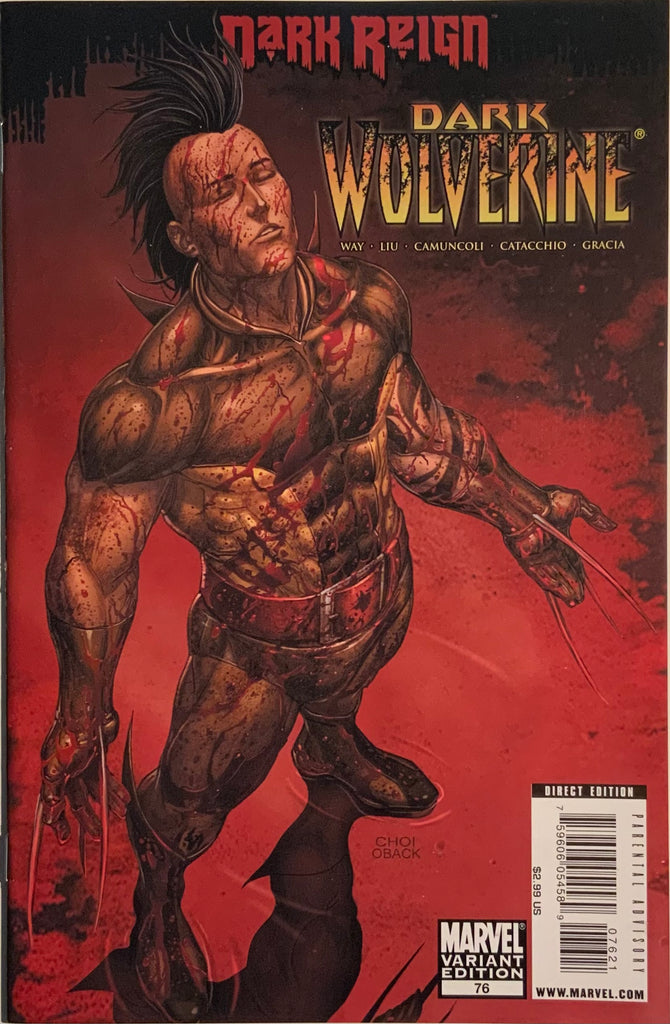 DARK WOLVERINE # 76 CHOI 1:15 VARIANT COVER