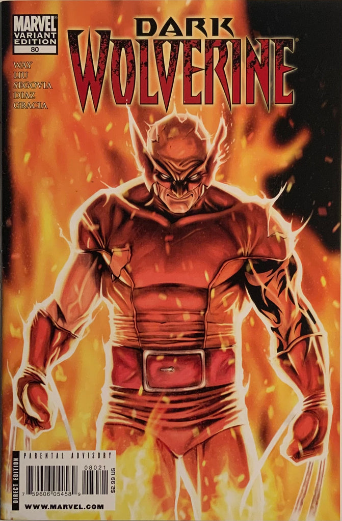 DARK WOLVERINE # 80 CASELLI 1:15 VARIANT COVER