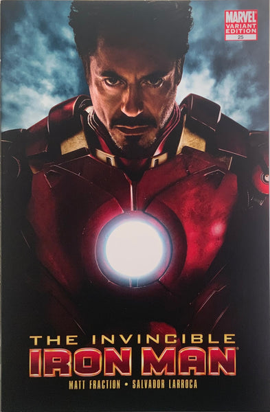 INVINCIBLE IRON MAN (2008-2011) # 25 MOVIE PHOTO 1:10 VARIANT COVER