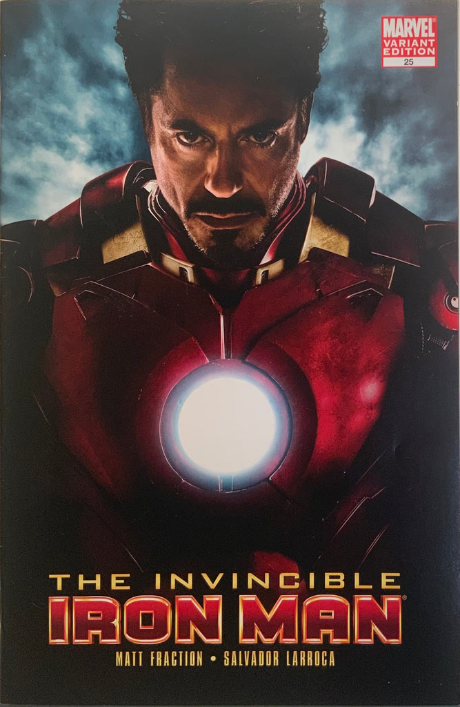 INVINCIBLE IRON MAN (2008-2011) # 25 MOVIE PHOTO 1:10 VARIANT COVER