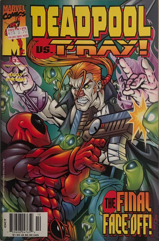 DEADPOOL (1997-2002) #33 NEWSSTAND EDITION