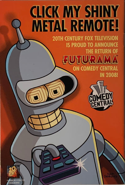 FUTURAMA RETURNS MINI PROMOTIONAL COMIC