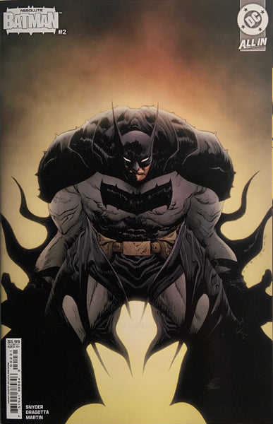 ABSOLUTE BATMAN # 2 LEE VARIANT COVER FIRST PRINTING