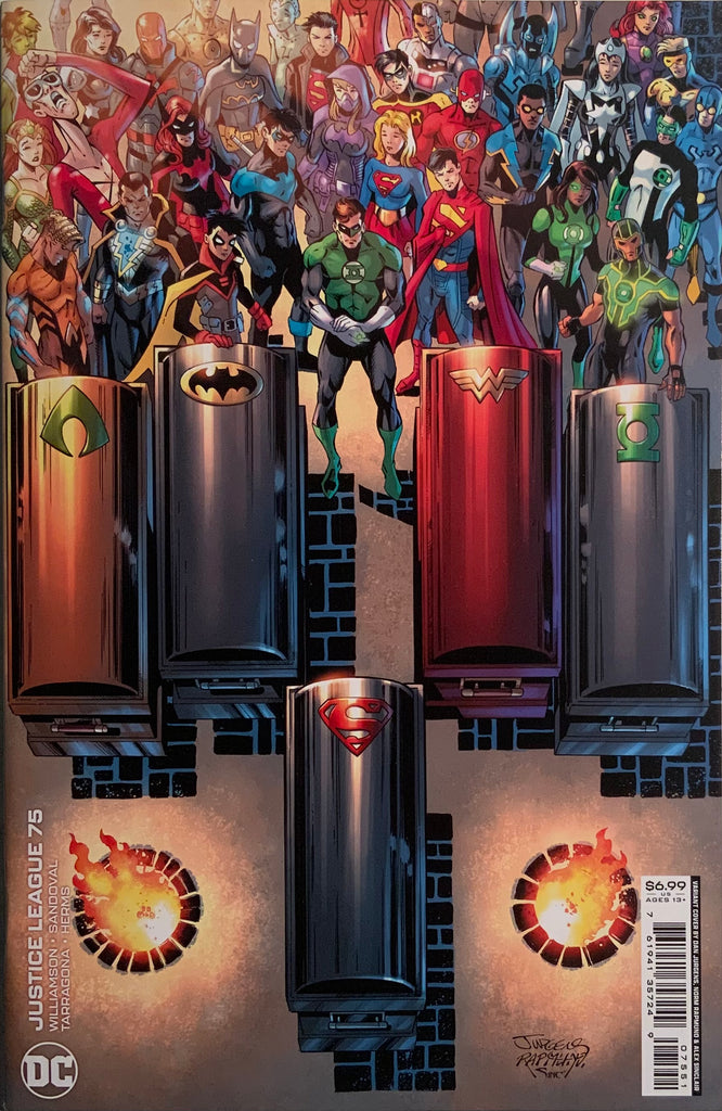 JUSTICE LEAGUE (2018-2022) #75 JURGENS VARIANT COVER