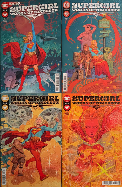 SUPERGIRL : WOMAN OF TOMORROW # 1 - 8 SET