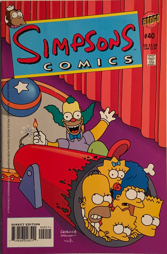 SIMPSONS COMICS #40
