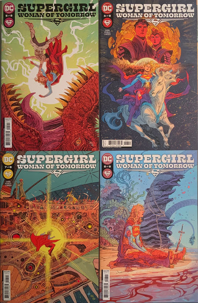 SUPERGIRL : WOMAN OF TOMORROW # 1 - 8 SET