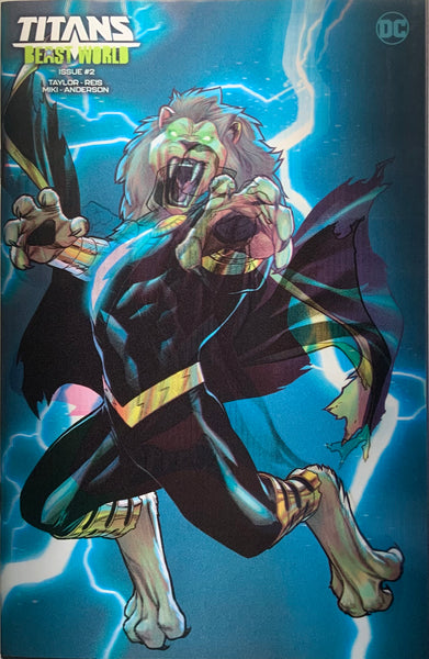 TITANS : BEAST WORLD # 1 - 6 SET OF LENTICULAR VARIANT COVERS