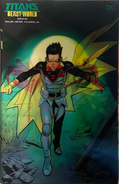 TITANS : BEAST WORLD # 1 - 6 SET OF LENTICULAR VARIANT COVERS