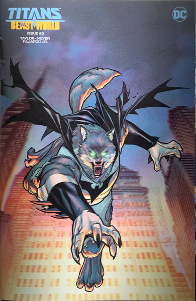 TITANS : BEAST WORLD # 1 - 6 SET OF LENTICULAR VARIANT COVERS