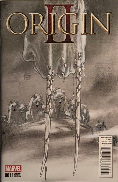 ORIGIN II # 1 KUBERT 1:100 SKETCH VARIANT COVER