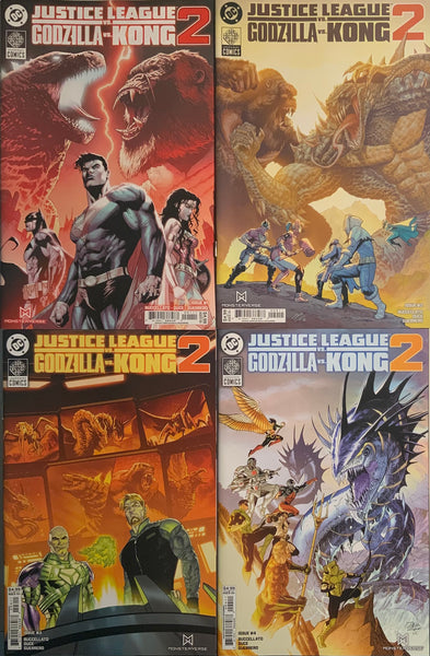 JUSTICE LEAGUE VS GODZILLA VS KONG 2 # 1 - 7 SET