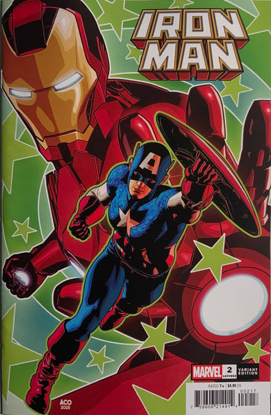 IRON MAN (2026) # 2 ACO 1:25 VARIANT COVER