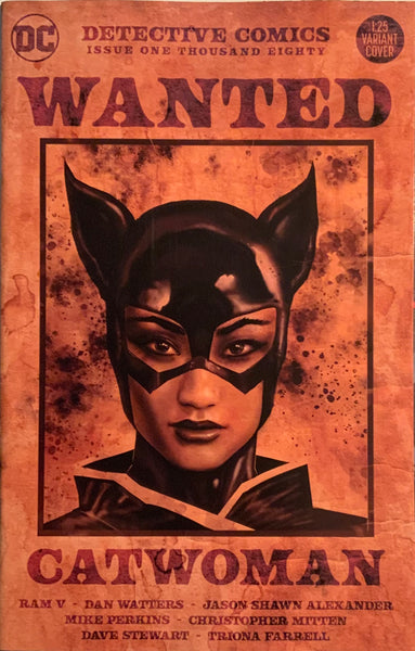 DETECTIVE COMICS #1080 SHARP 1:25 VARIANT COVER
