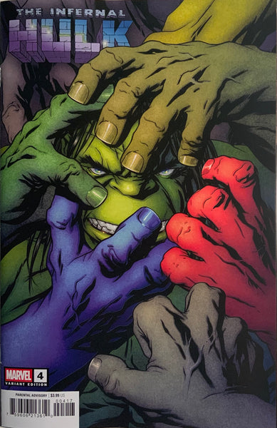 INFERNAL HULK # 4 McKONE 1:25 VARIANT COVER