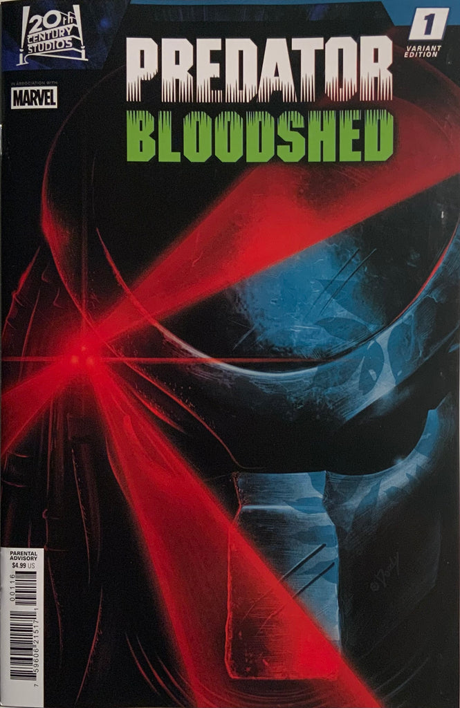PREDATOR : BLOODSHED # 1 DOALY 1:25 VARIANT COVER