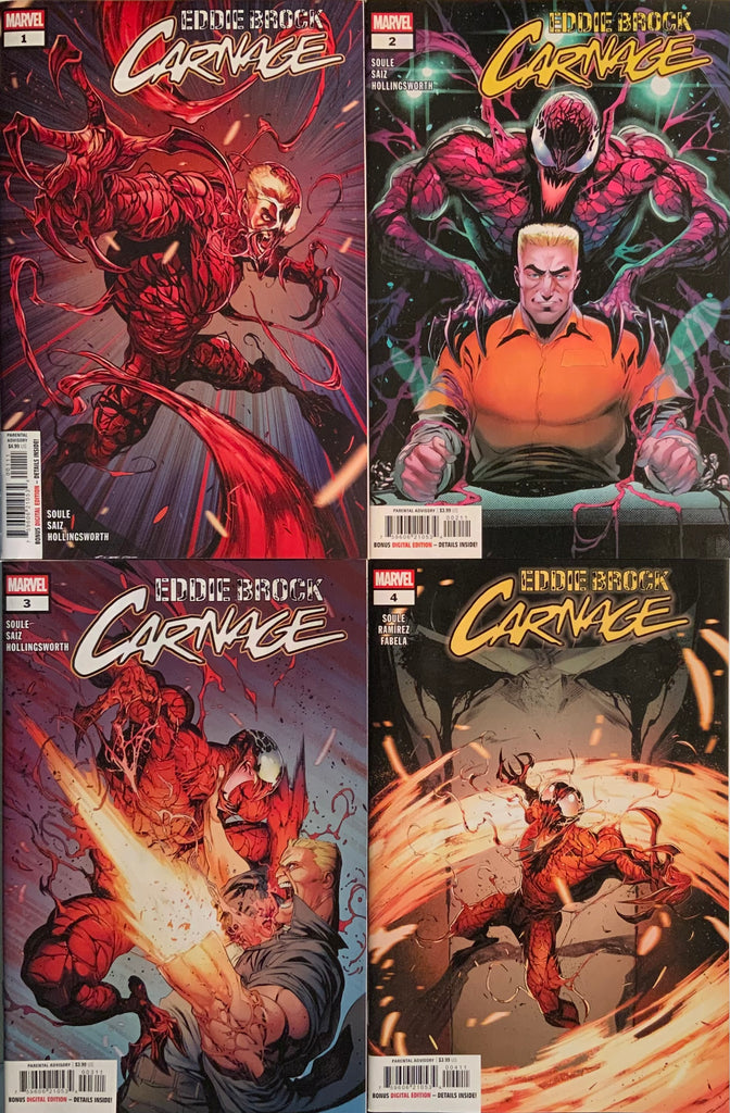 EDDIE BROCK : CARNAGE SET #1 - 10