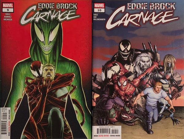 EDDIE BROCK : CARNAGE SET #1 - 10