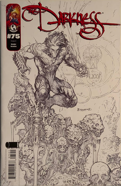 DARKNESS # 75 BROUSSARD 1:10 SKETCH VARIANT COVER