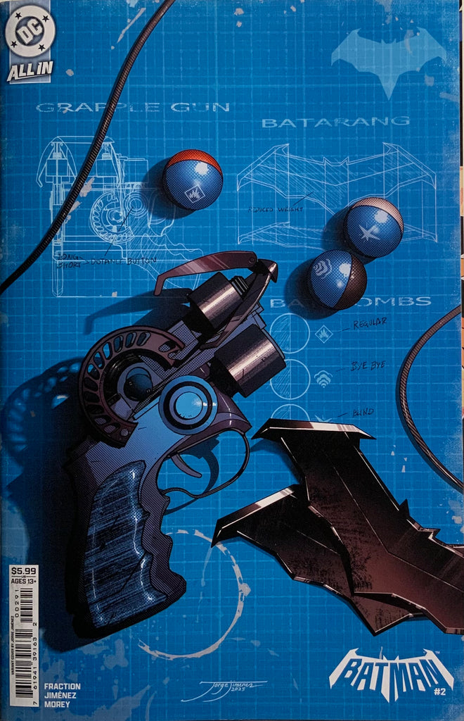 BATMAN (2025) # 2 JIMENEZ GADGET VARIANT COVER