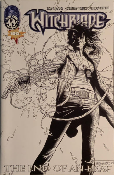 WITCHBLADE #150 BROUSSARD 1:10 SKETCH VARIANT COVER