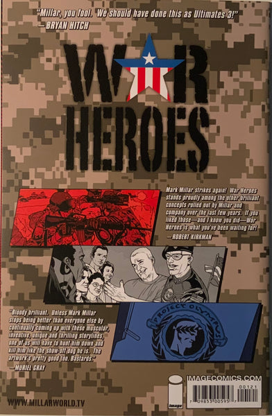 WAR HEROES # 1 SILVESTRI 1:25 VARIANT COVER