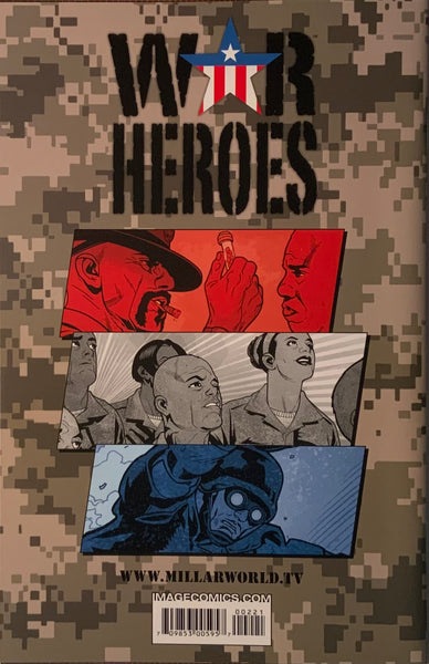 WAR HEROES # 2 EDWARDS 1:10 VARIANT COVER