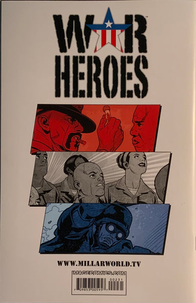 WAR HEROES # 2 HARRIS 1:25 SKETCH VARIANT COVER