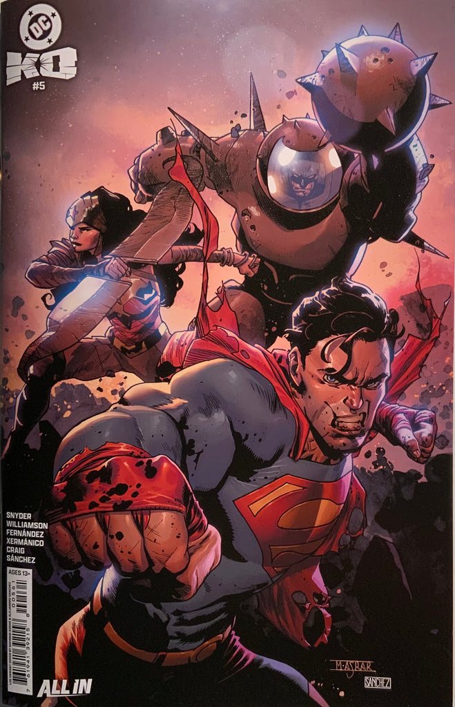 DC K.O. # 5 ASRAR 1:25 VARIANT COVER